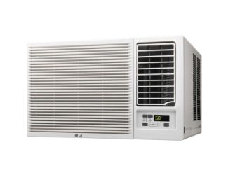 23,000 BTU 230V Window-Mounted Air Conditioner with 11,600 BTU Supplemental Heat Function