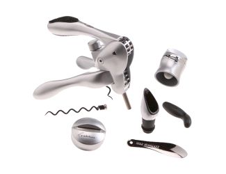 6 Piece Wine Tool Set - Silver