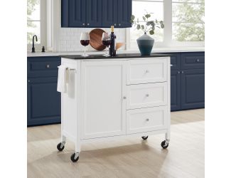 Soren Granite Top Kitchen Island/Cart