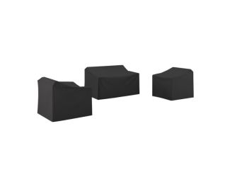 3Pc Outdoor Furniture Cover Set