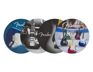 Fender 4-Pack Guitar Coaster Set