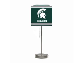 Michigan State Chrome Lamp