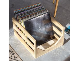 Vinyl Record Storage Crate