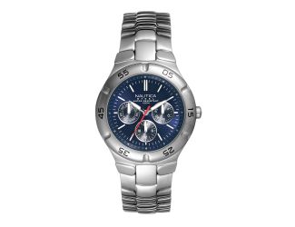 Men's Stainless Steel Round Multi-Function Watch
