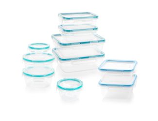 Total Solutions 20pc Plastic Food Container Set