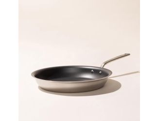 12" 5-Ply Stainless Clad Nonstick Frying Pan (Made in the USA) Graphite
