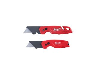 2pc FASTBACK Folding Utility Knife Set