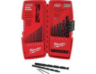 15 pc. Thunderbolt Black Oxide Drill Bit Set
