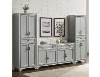 Tara 3Pc Sideboard And Pantry Set