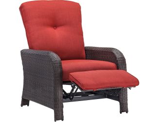 Strathmere Luxury Recliner in Crimson Red