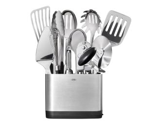 SteeL 15pc Utensil Set
