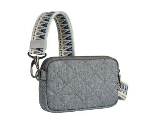 Boho Anti-Theft Phone Sling Geo Gray Heather