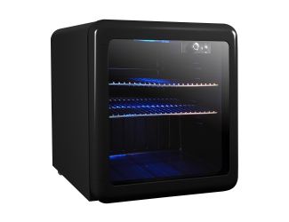 1.7 Cu. Ft. Beverage Cooler, Retro Black