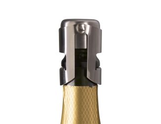 Vacu Vin Champagne Stopper - Stainless Steel