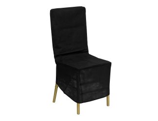 Black Fabric Chiavari Chair Storage Cover