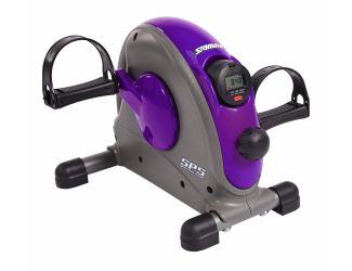 Mini Exercise Bike w/ Smooth Pedal System Purple