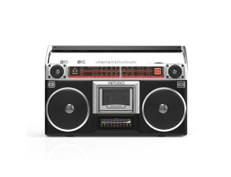 Stereo Boombox With Bluetooth Audio