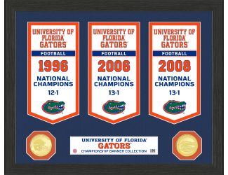 University of Florida Gators National Champions Banner Collection Photo Mint