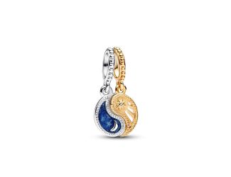 Splittable Sun and Moon Dangle Charm
