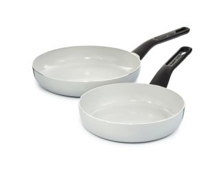 Leo Glints Non-Stick Non-Stick Recyled Aluminum 2pc FP Set, Spirit, 7.75 & 9.5"