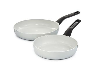 Leo Glints Non-Stick Non-Stick Recyled Aluminum 2pc FP Set, Spirit, 7.75 & 9.5"