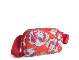 Woodward Small Belt Bag-Swirling Poppies-Featherweight