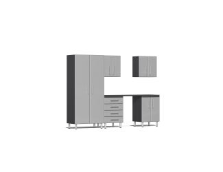Ulti-MATE Garage 2.0 Series 6-Piece Kit with Workstation