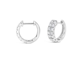 1.0 ct. t.w. Lab-Grown Diamond Hoop Earrings