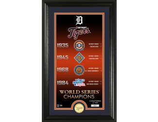Detroit Tigers "Legacy" Bronze Coin Photo Mint