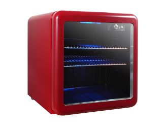 1.7 Cu. Ft. Beverage Cooler, Retro Red