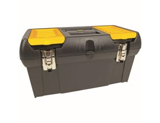 18-1/4" " Portable Tool Box with Tote Tray