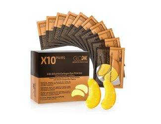 24K Gold & Collagen Eye Patches