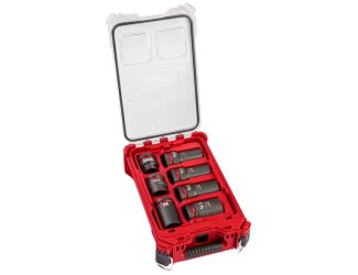 SHOCKWAVE Impact Duty 1" Drive 7pc MM & SAE Wheel Service Socket PACKOUT Set