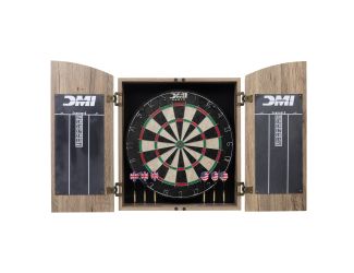 DMI - Bristle Dartboard Cabinet Set