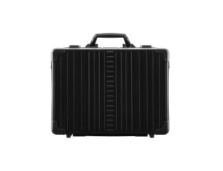 Aleon 17" Business Attache Aluminum Hardside Business Briefcase (Sapphire) Blue