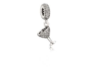 Pav Cocktail Glass Dangle Charm