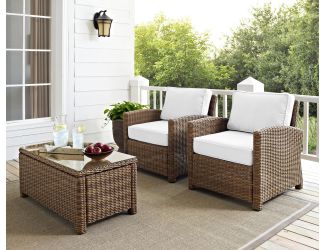 Bradenton 2Pc Outdoor Armchair Set - Sunbrella
