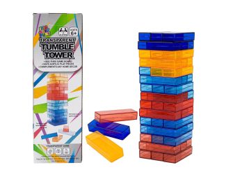 Transparent Tumbler Acrylic Tower Game