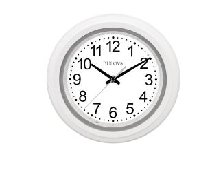 Night Vision Wall Clock White
