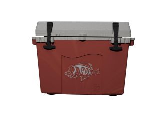 27 Quart Terra Cooler: Fireside Red