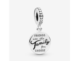 Friends Are Family Dangle Charm