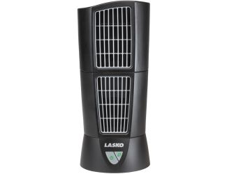 Desktop Wind Tower Fan, Black