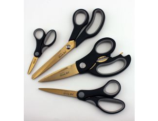 Studio Gold Series Ti Scissors Set 4pc