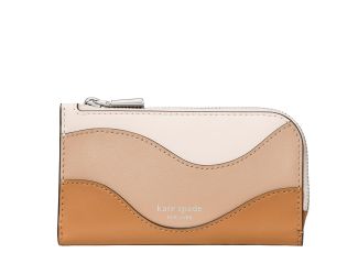 Wavy Leather Devin Small Slim Bifold Wallet - Garden Soil Multi