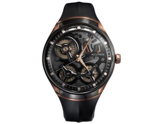 DNA Collection Stainless Strap Black Dial Watch