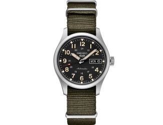 Seiko 5 Sports SS Automatic Black Dial Mid-Size