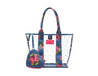 Clear Tote w/ Heart Pouch