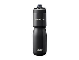 Podium Steel 22oz Bike Bottle - Black