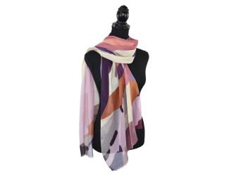 Milo Abstract Colorblock Scarf