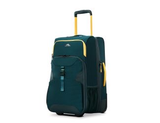 HI-LIFE Carry-On Wheeled Duffel (GREEN/YELLOW)